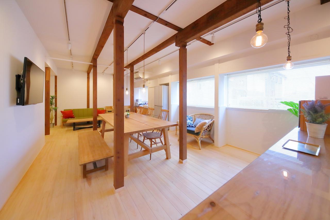 Raku Hostel Ósaka Exteriér fotografie